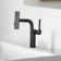 Modern 180-Degree Swivel Single Handle Bathroom Faucet With Pull-Down Sprayer And 3 Spray Modes