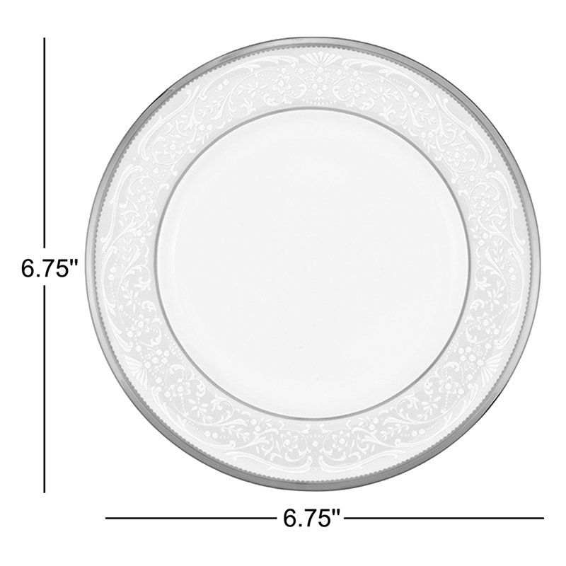 Assiette à pain et à beurre Noritake White Palace 6,75 po