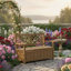 Gregory Outdoor Teak Bench