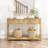 Denise 47.2" Console Table with 3 Fluted Drawers-468945036