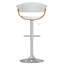 Tabouret de bar pivotant réglable