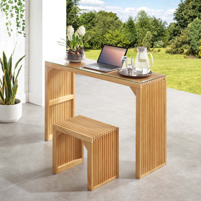 Wooden Dining Bench And Table Set For Entryway,Living Room,Kitchen And Bedroom by Union Rustic