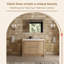  Meuble-lavabo simple 48 po avec comptoir en résine blanc brillant, moderne pour petite salle de bain-313827044