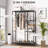 Addah 110cm Clothing Rack