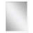39" White Accent Mirror