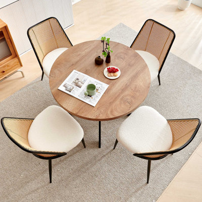 Brando 5-piece Round Dining Set