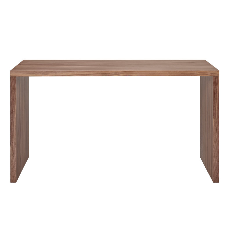 Bureau d'écriture en bois manufacturé 55,12 po Carson, Brun