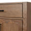 Meuble-lavabo simple en bois massif 48 po avec lavabo en marbre de Carrare 1,5 po Tidworth-205284603-208231501