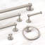 Anneau à serviettes mural Gibson | Finition nickel satiné-119223124
