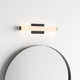Erby Single Light Glass Aluminum Dimmable LED Flush Mounted Sconce
