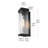 Swain Outdoor Wall sconce in Black