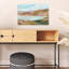 Argile et Ciel I Paysage abstrait contemporain de plage - Impression d'art mural-133977294