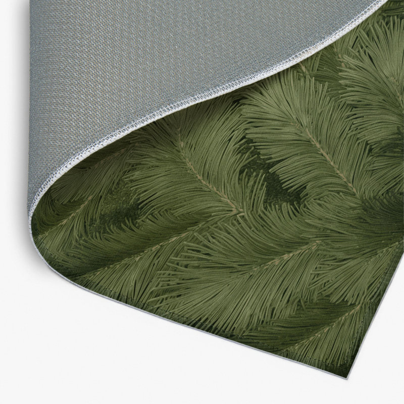 Tapis d'intérieur et d'extérieur vert Nature, Rectangulaire 2 pi x 3 pi