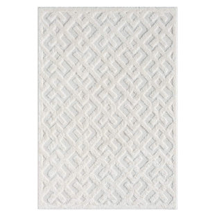 Navdia Geometric Rectangular 160 X 230cm Area Rug