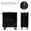 Armoire de rangement verrouillable pour outils pour garage d'atelier