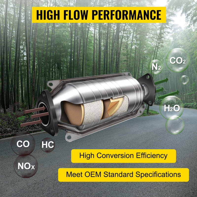Convertisseur catalytique compatible avec la version Accord de 2,3 litres