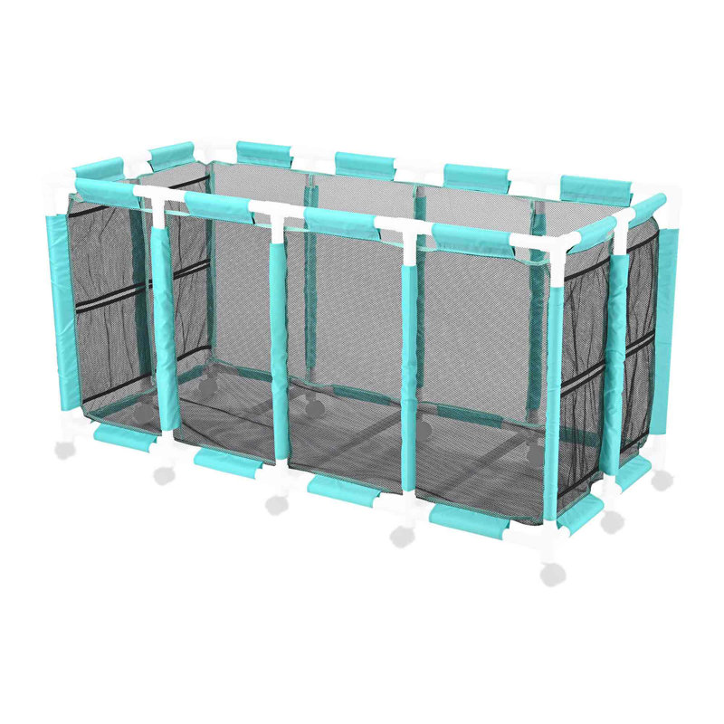 Housse de rechange en filet pour poubelle de piscine 274 gallons Yescom, Bleu