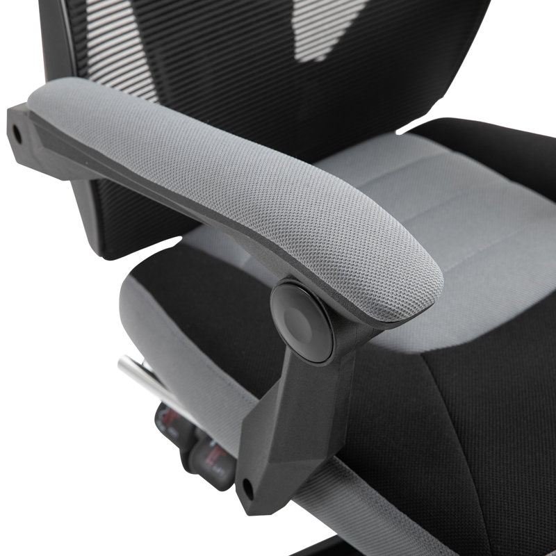 Maille ergonomique PC et course, Gris