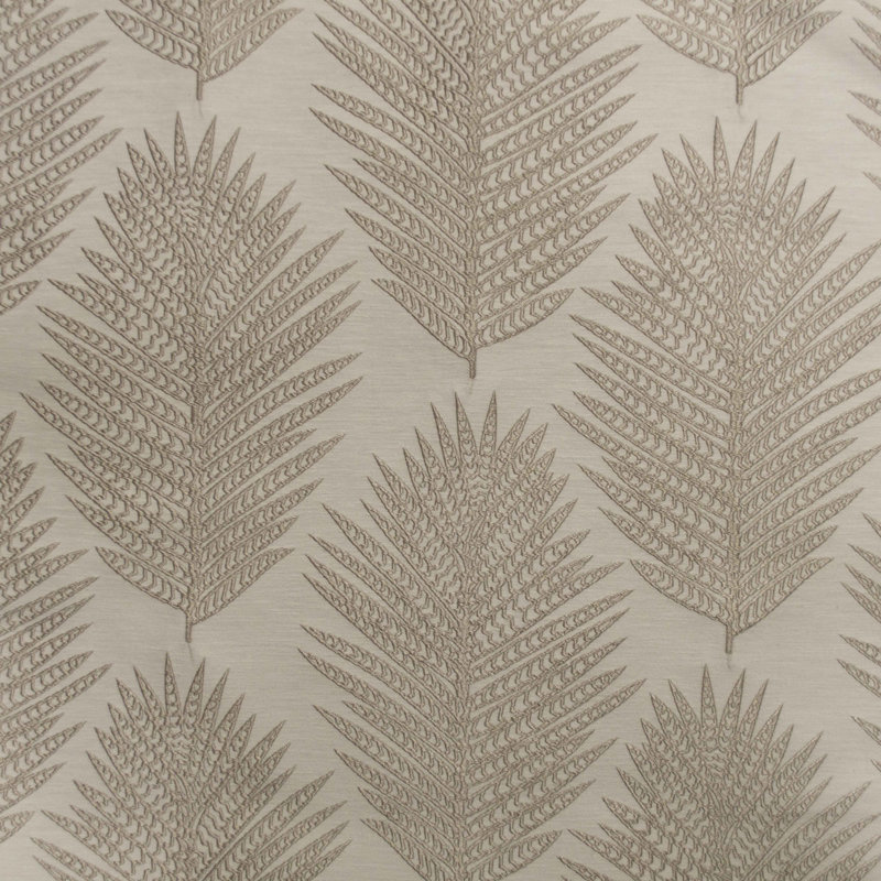 Tissu brodé Lomasi Dakota-A, gris