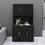 Armoire de rangement 71 po avec tablettes réglables, 6 portes et 1 tiroir