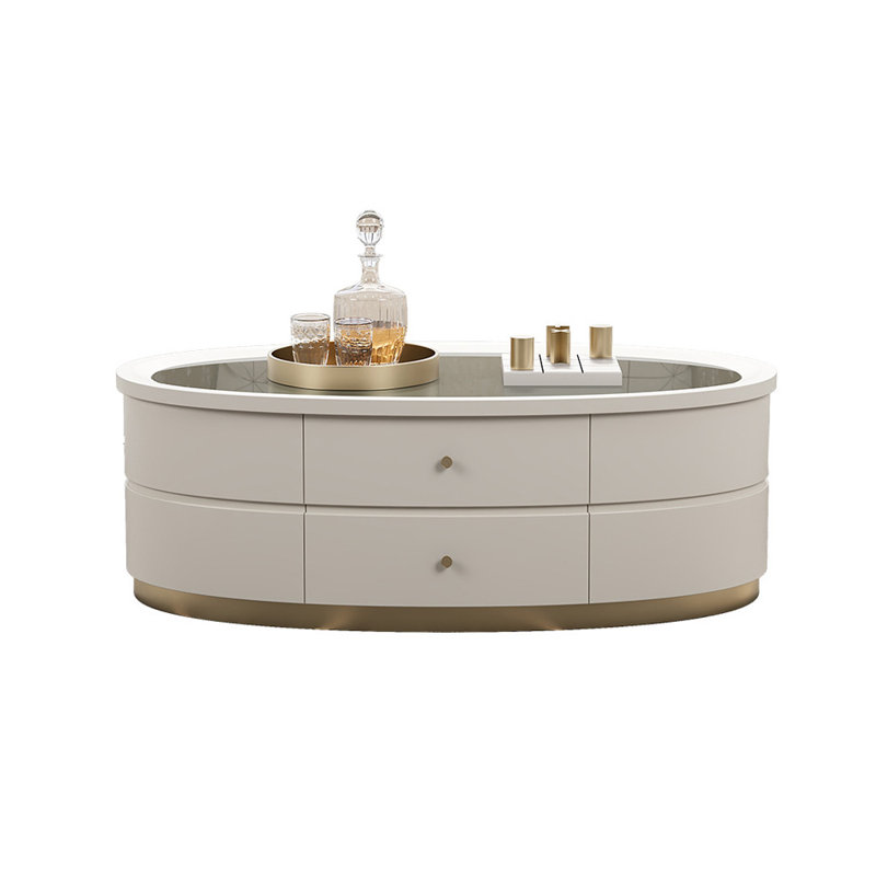 Glass Top Coffee Table