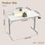 Aayliah Stainless Steel Computer Desk-561207497