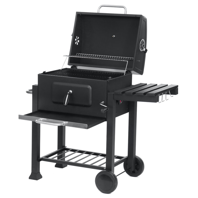 Dakota Fields Reyne 112cm W Charcoal Grill