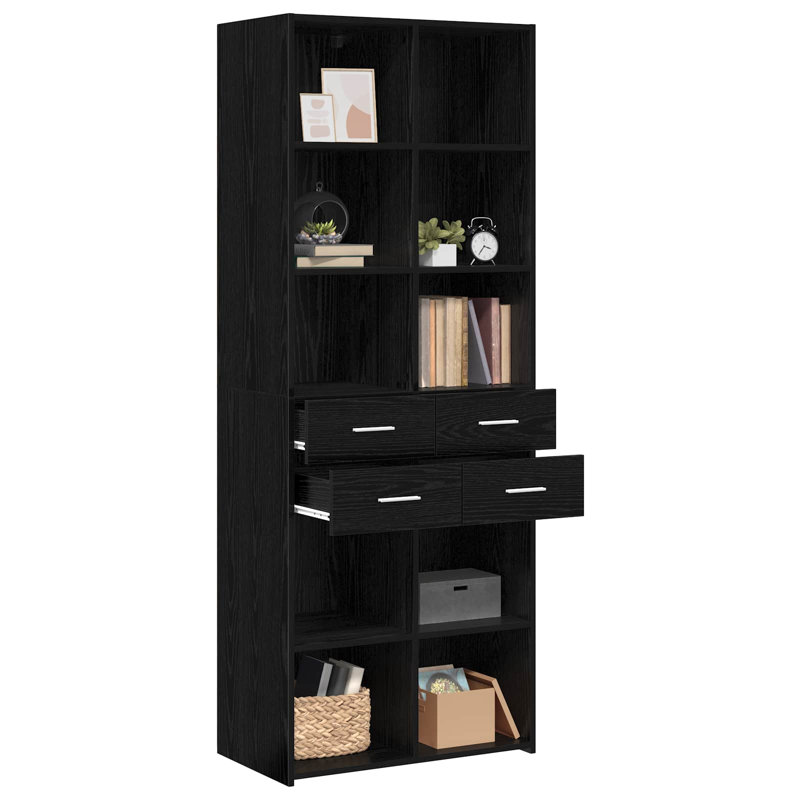 Bookcase, Black Oak