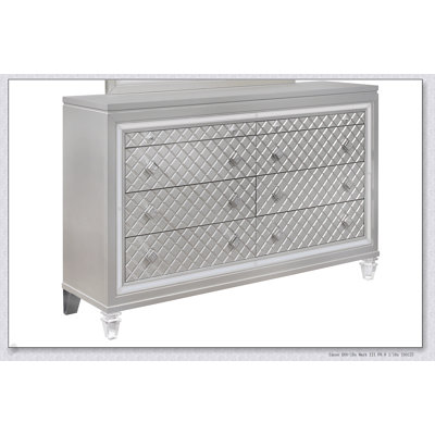 ROBINET CHAMPAGNE CROSS GLAM avec pieds en acrylique et quincaillerie ornée de bijoux pour un rangement élégant