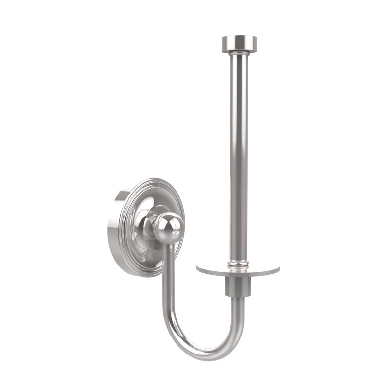 Porte-papier droit debout Gober, Chrome poli