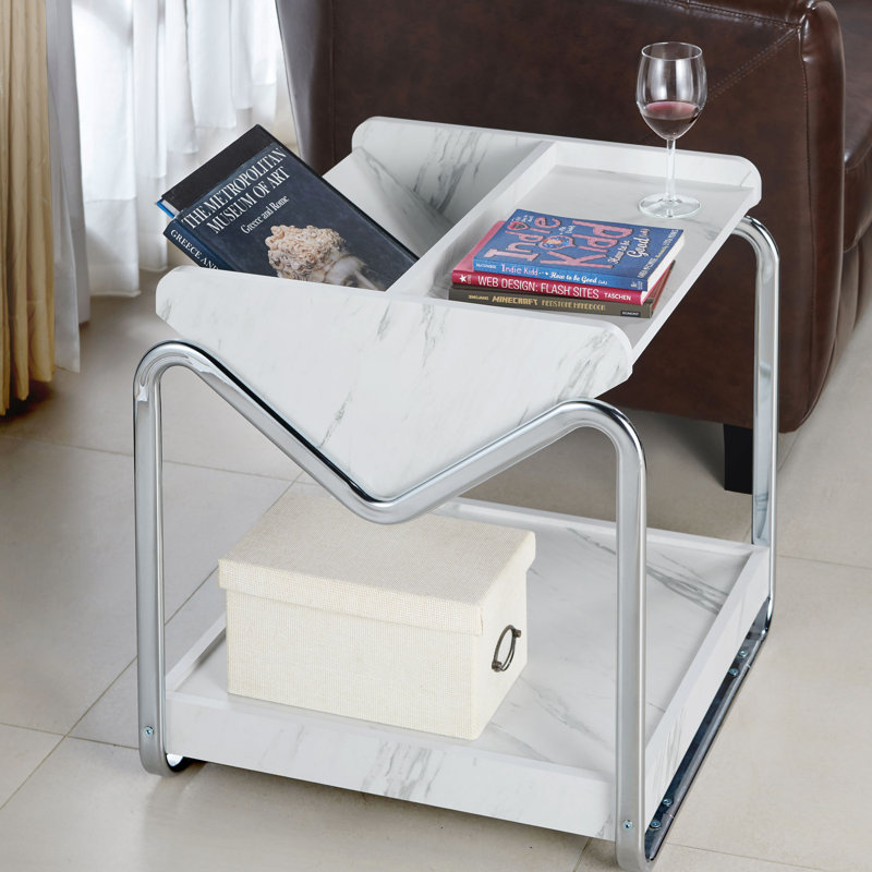  Table de bout avec rangement Frame