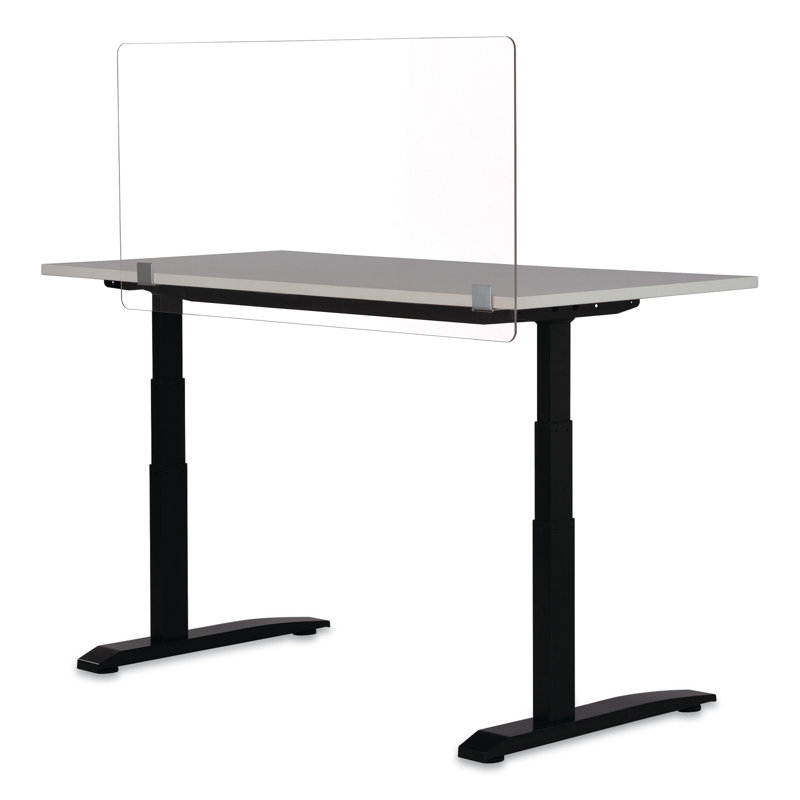 Frosted Translucent Acrylic Tabletop Sneeze Guard Panel