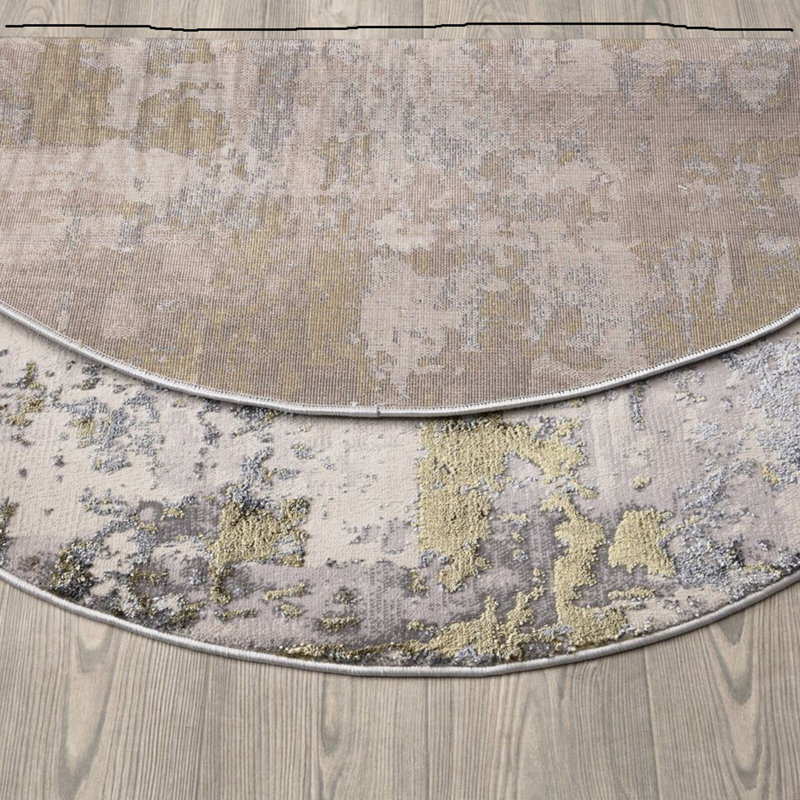 Victoriaville Abstract Area Rug, Round 120cm