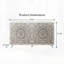 Buffet Boho Mandala 3D Embossed Buffet-1588632207