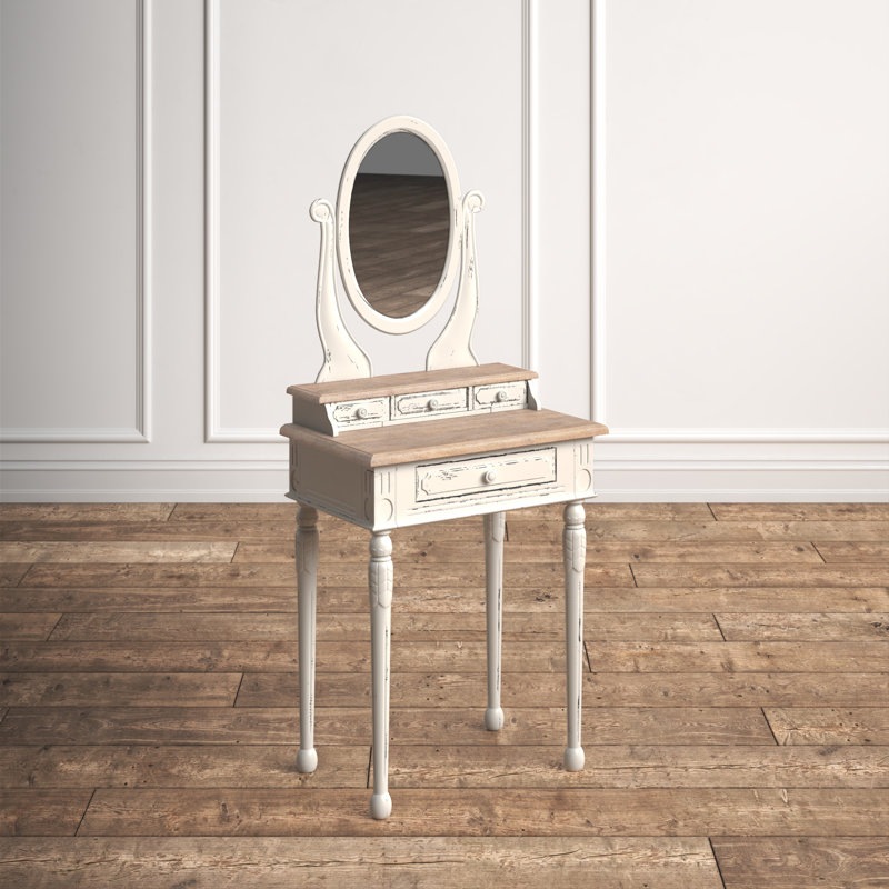 Asbel Sydnee Vanity with Mirror