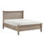 Lit plateforme à baldaquin classique avec design amovible