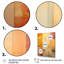 Coucher de soleil dans la ville dorée - décoration murale moderne géométrique-257980910-257980896