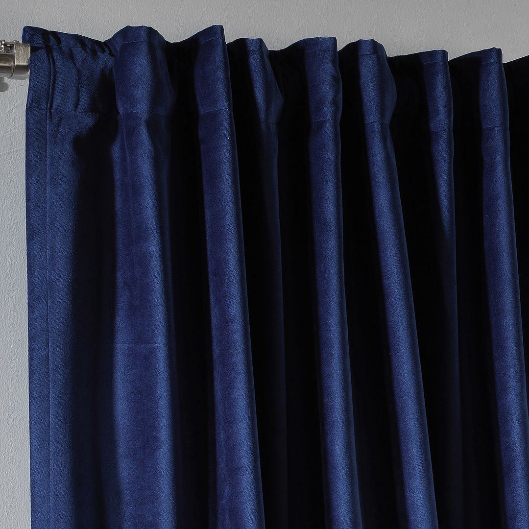 Soft Touch Velvet Kitchen Valance