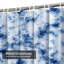 Rideau de douche à 12 crochets de couleur bleu marine-129040617