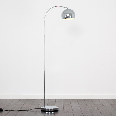 Derosier 152 H cm Arched Floor Lamp