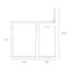 Galvanised Steel Motion Sensor Kitchen Trash Can - 14.53L