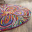 Tapis floral en coton touffeté à la main Anaheim-710811025