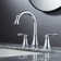 Widespread 2-handle Bathroom Faucet with Drain Assembly