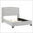 Queen Size Upholstered Panel Bed