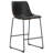 Counter Height Barstools With Leather Back, Matel Bar High Table Stool Chairs For Kitchen, Set Of 4 29 Inch-1105364291