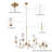 Arnita 6-Light Dimmable Drum Chandelier