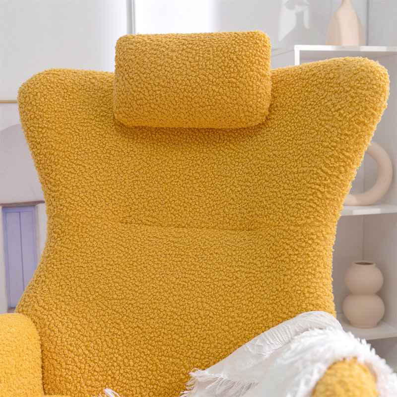 Chaise berçante Khmari, Yellow