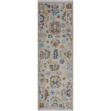 Cove Hand-Knotted New Zealand Wool Low Pile Indoor Rug Traditional