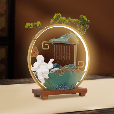 Indoor Water Fountain With LED Light