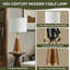 Lampe de table triangulaire